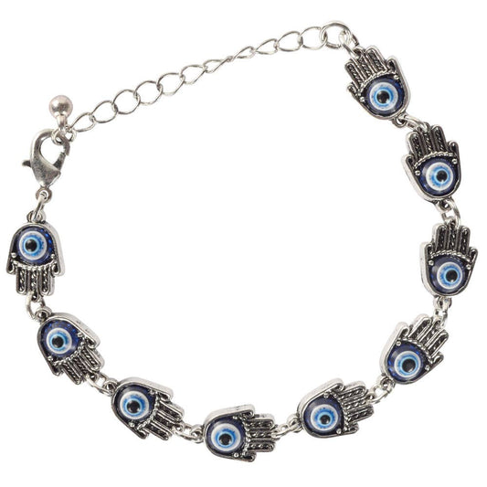 Hamsa Evil Eye Bracelet