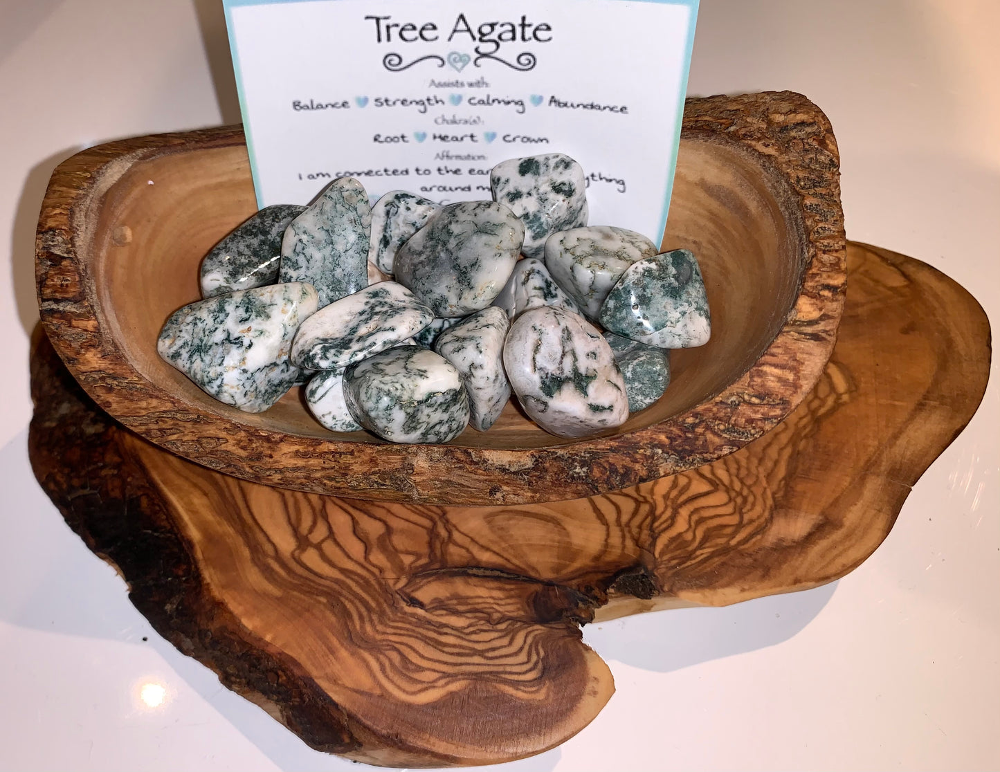 Tree Agate Tumbles