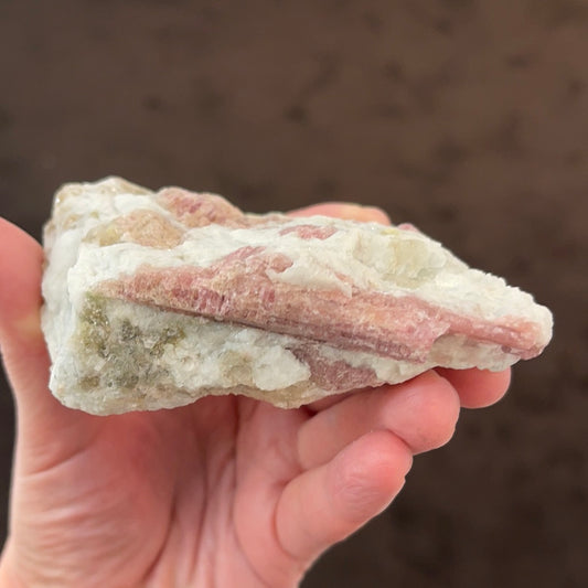 Large Pink Tourmaline Rough