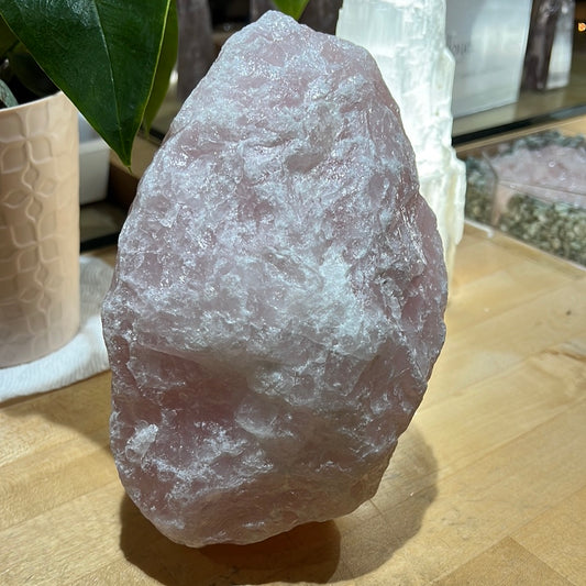 Rose Quartz Rough Display Piece